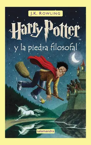 Portada de Harry Potter y la Piedra Filosofal