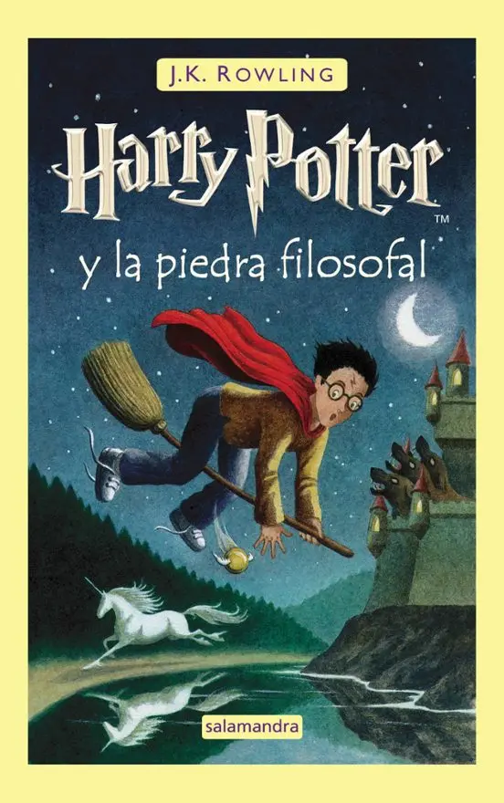 Portada de Harry Potter y la Piedra Filosofal
