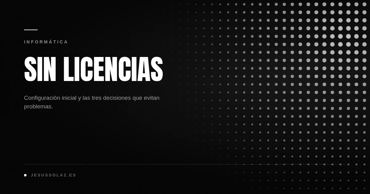 Trabajar con LibreOffice sin pagar licencias ni complicarte